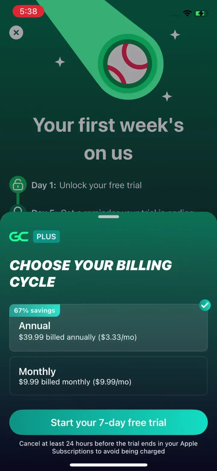 GameChanger screenshot 3