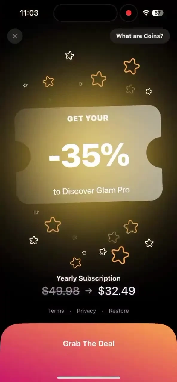 Glam AI: Video &amp; Photo Editor screenshot 4