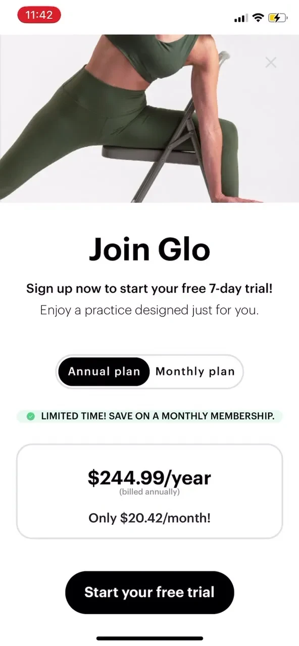 Glo | Yoga and Meditation App screenshot 3