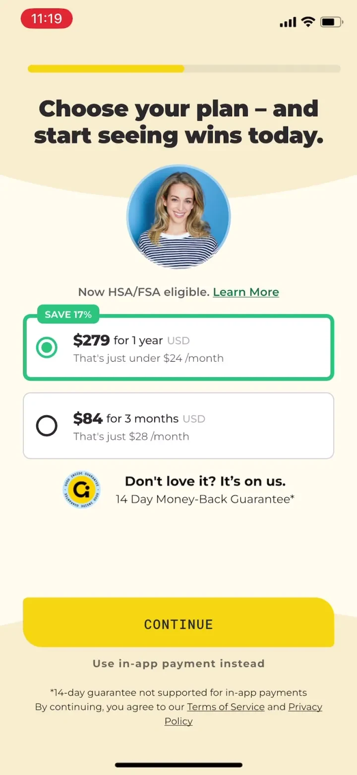 Good Inside: Parenting paywall screenshot