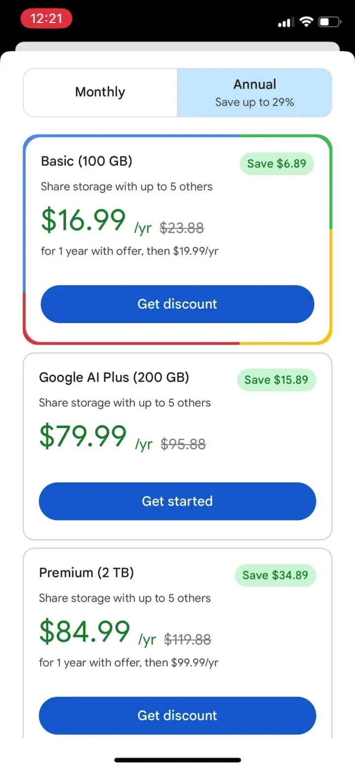 Google Drive screenshot 4
