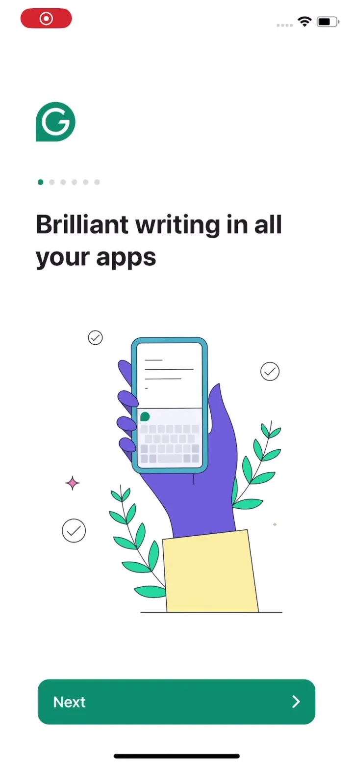 Grammarly: AI Keyboard &amp; Notes screenshot 4