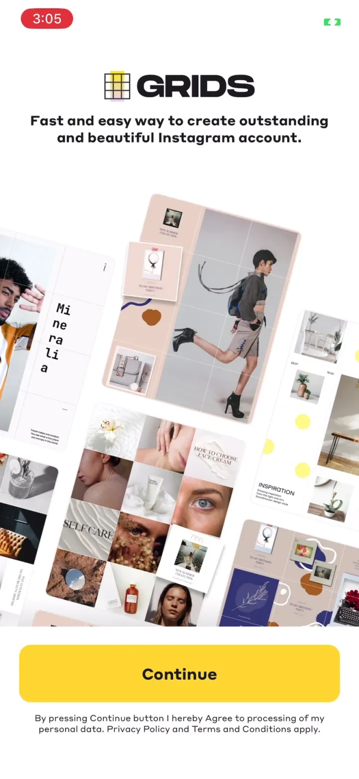 GRIDS Post maker for Instagram screenshot 4
