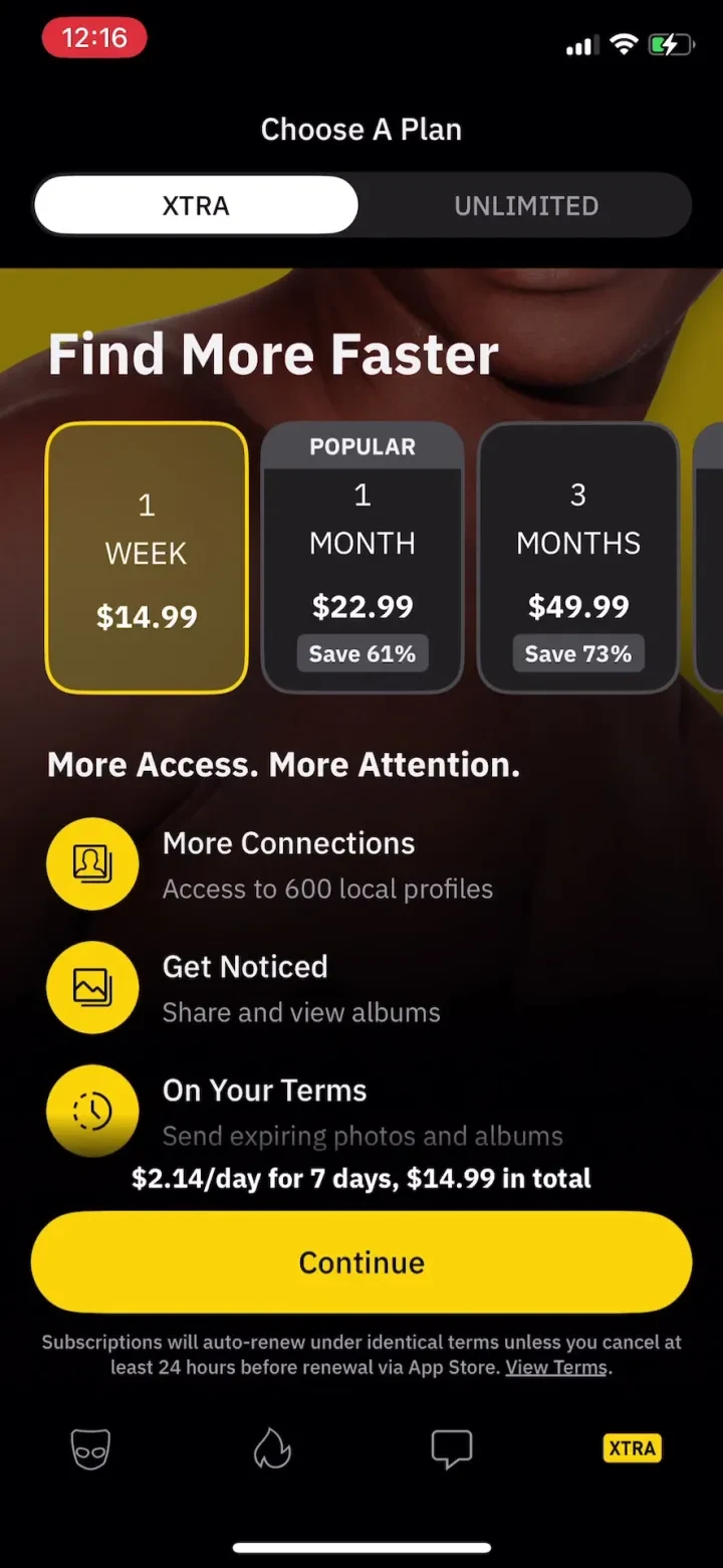 Grindr - Gay Dating &amp; Chat screenshot 3