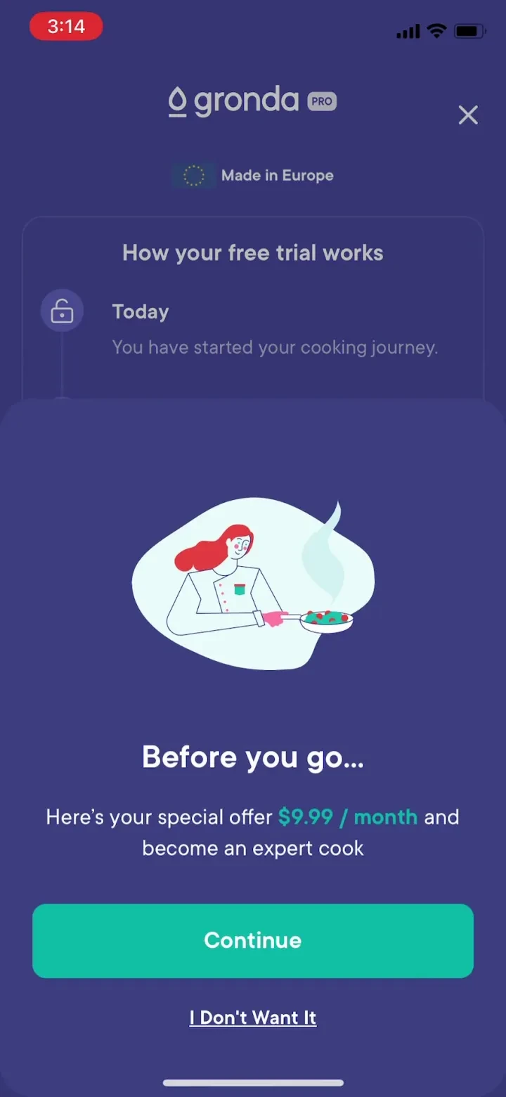 Gronda: Recipes for Chefs screenshot 3