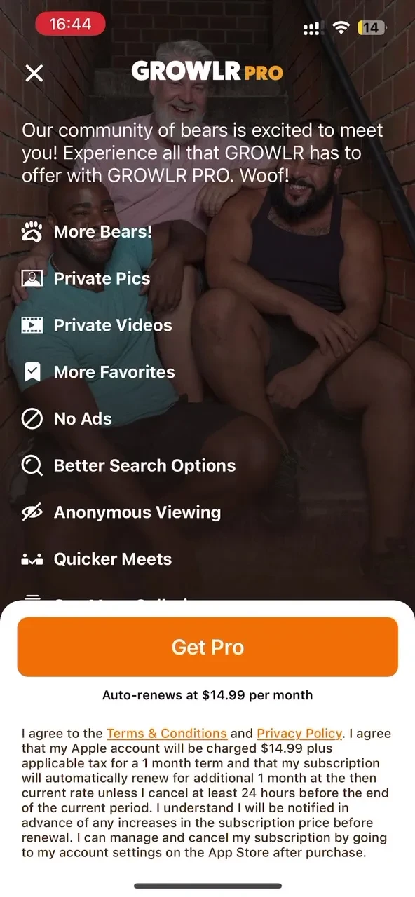 GROWLR: Gay Bears Near You screenshot 3