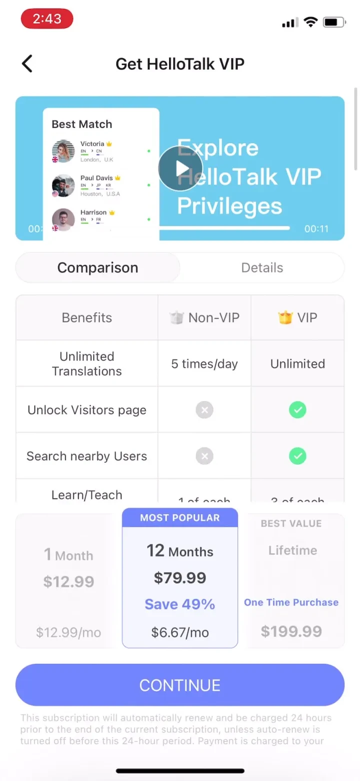 HelloTalk - Language Learning screenshot 3
