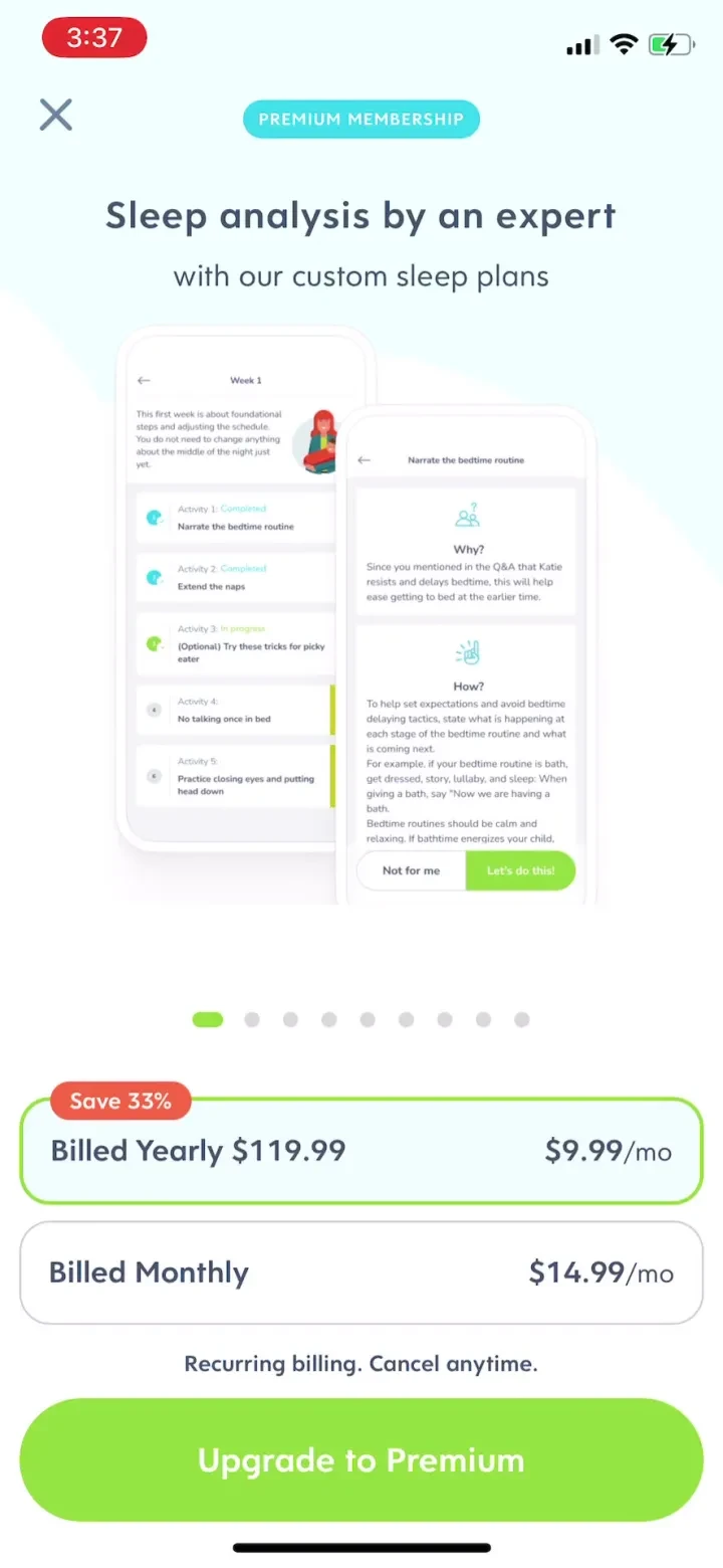 Huckleberry: Baby Tracker screenshot 3