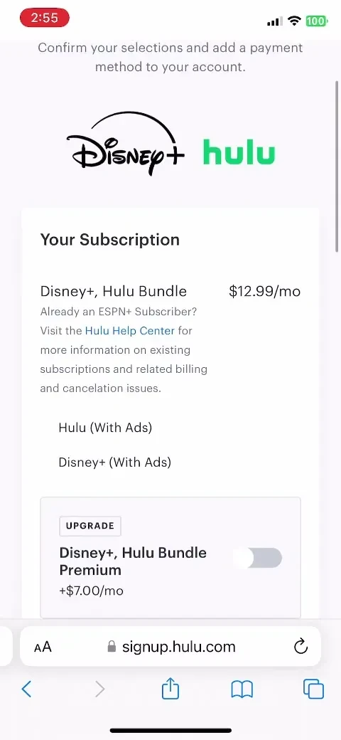 Hulu: Stream TV shows & movies paywall screenshot