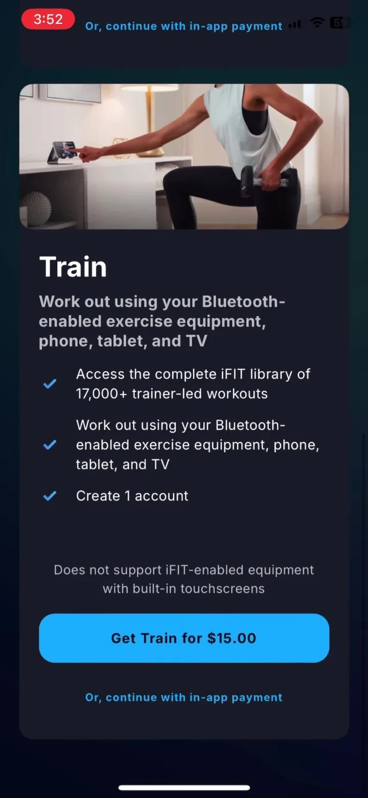 iFIT Workouts screenshot 3