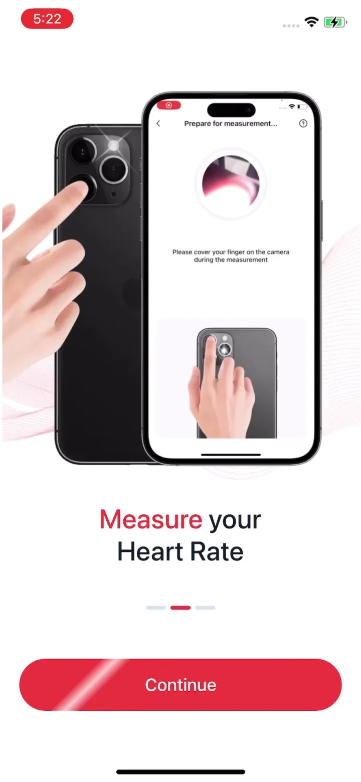 iHeart-Pulse Rate Monitor App. screenshot 4
