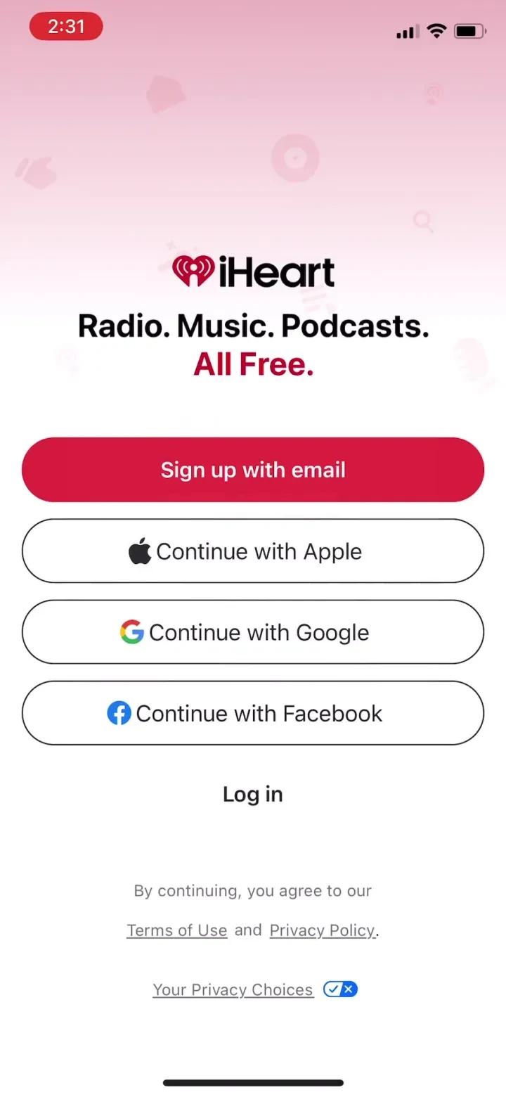 iHeart: Radio, Music, Podcasts screenshot 4