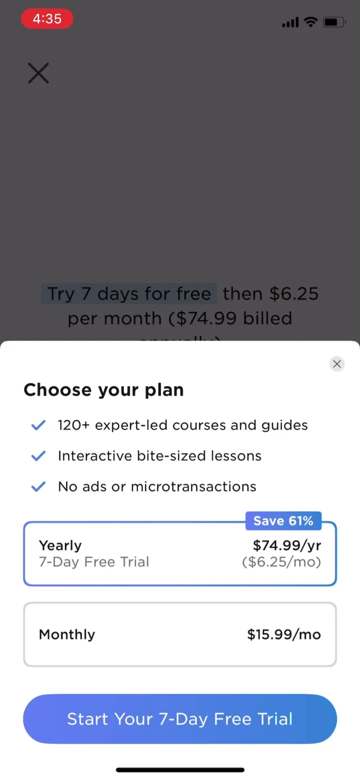 Imprint: Visual Micro Learning screenshot 3