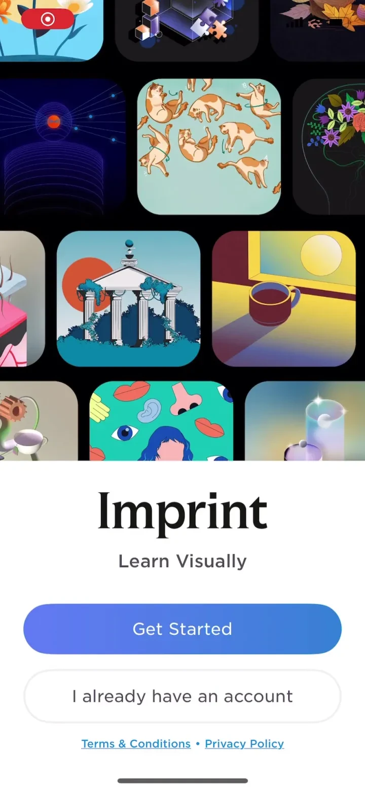 Imprint: Visual Micro Learning screenshot 4