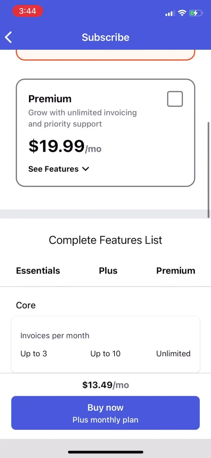 Invoice Simple: Invoice Maker screenshot 3