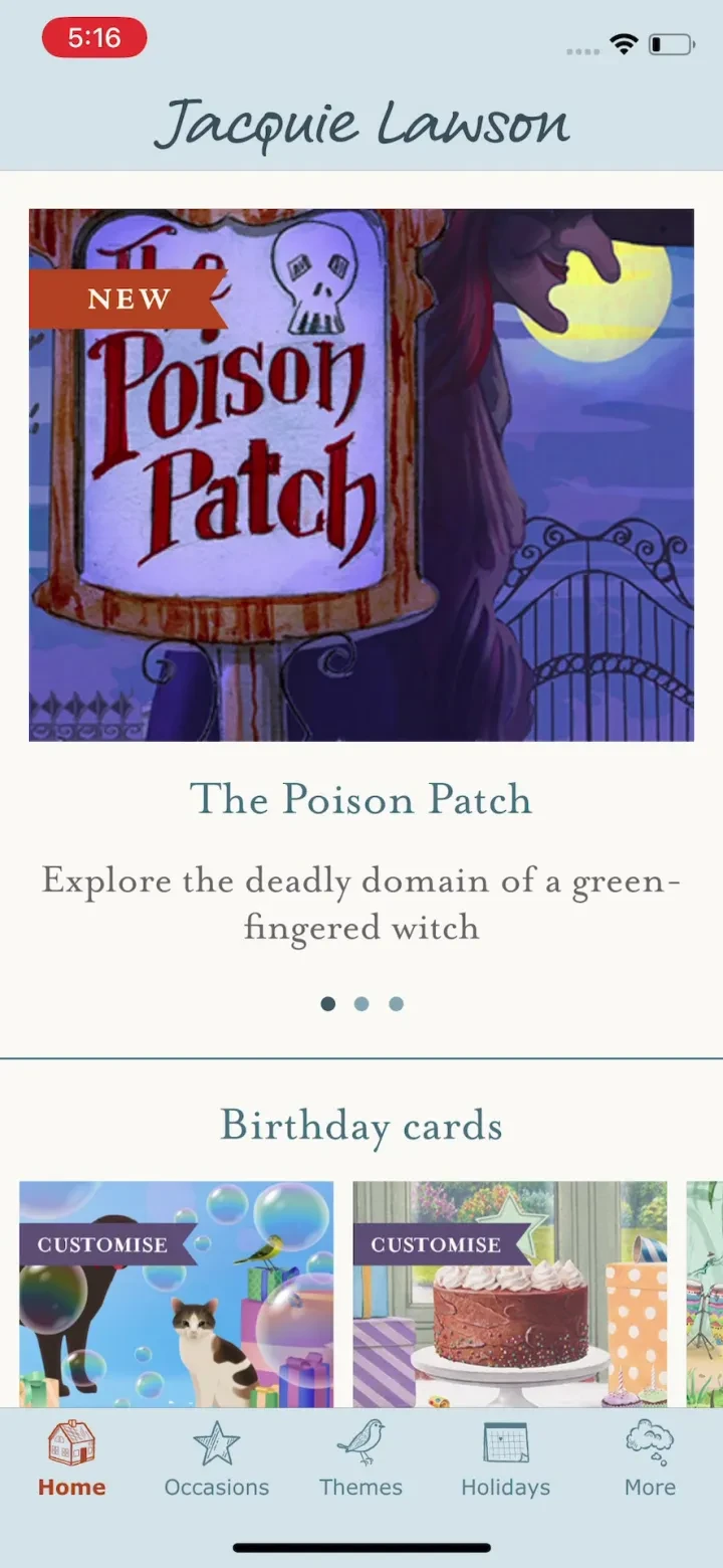 Jacquie Lawson Ecards screenshot 4