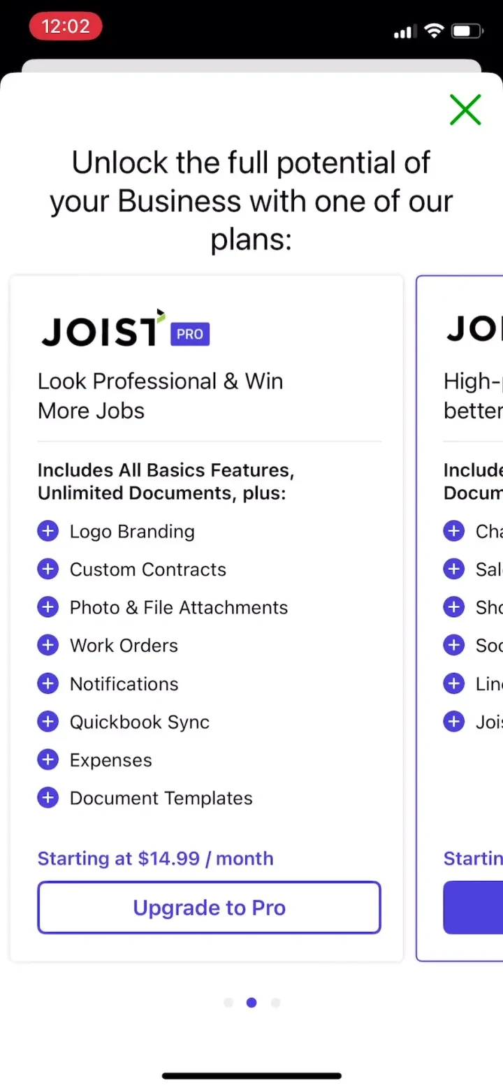 Joist: Estimate Invoice Maker screenshot 3