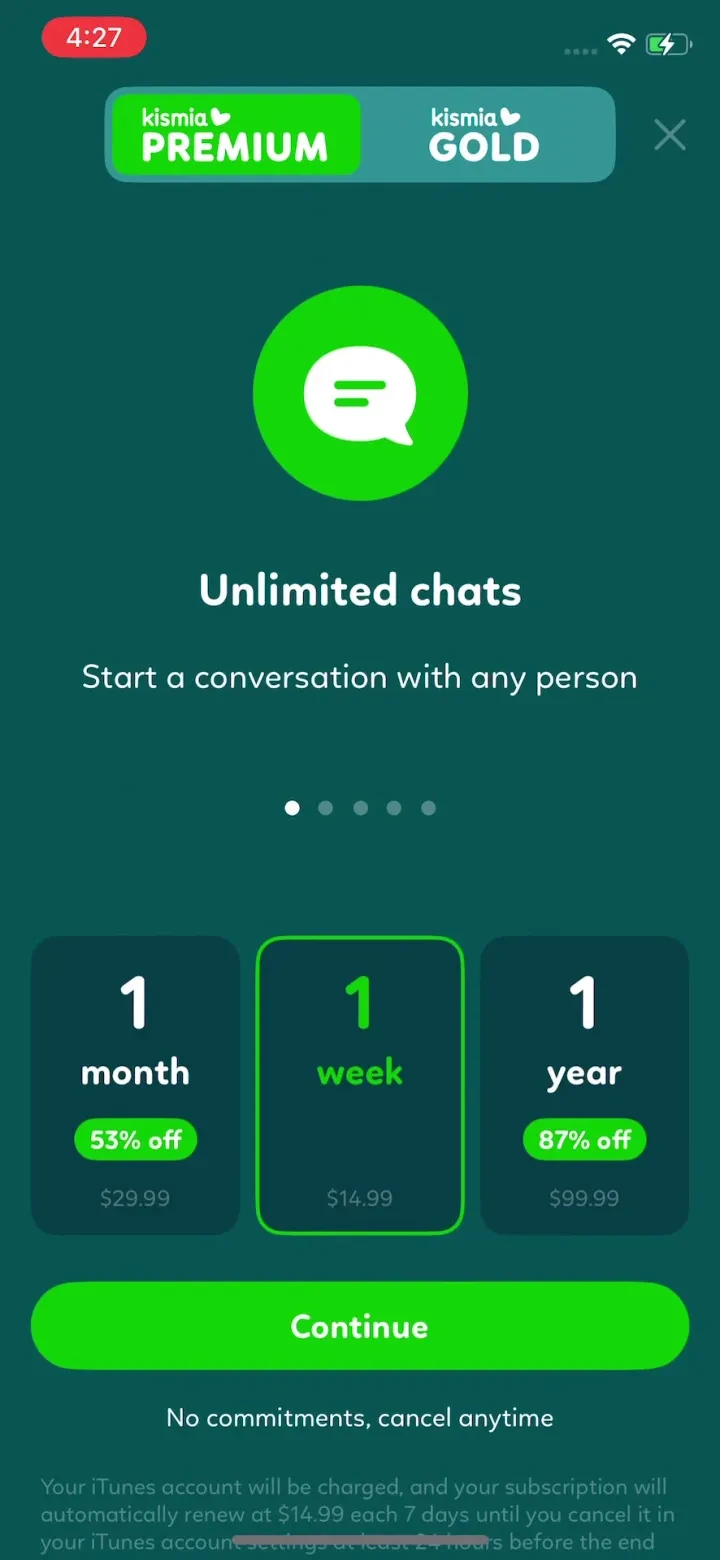 Kismia - Dating App &amp; Chat screenshot 3
