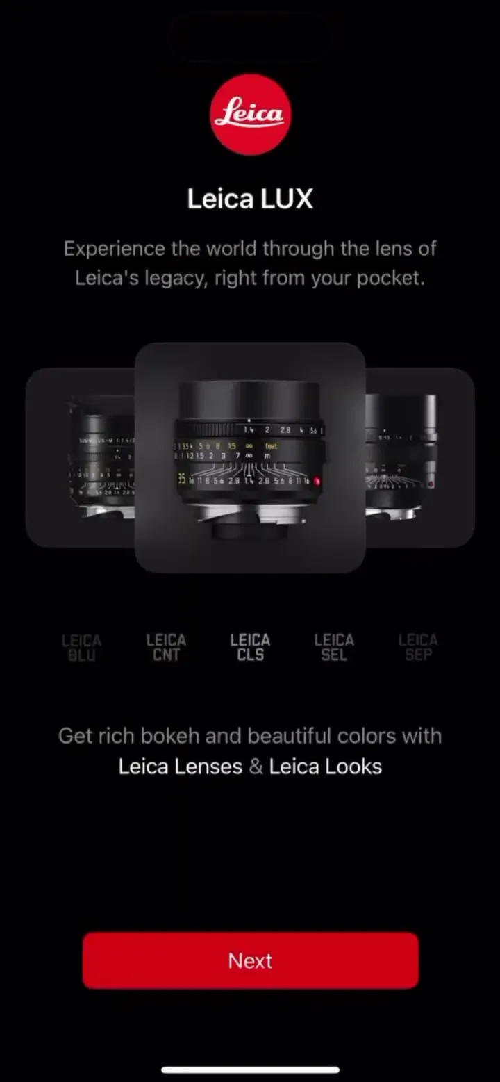 Leica LUX - Pro Manual Camera screenshot 3