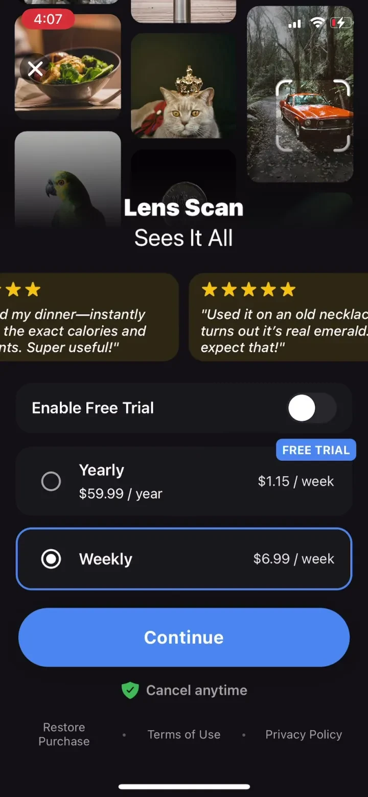 Lens Scan: Identify Anything screenshot 4