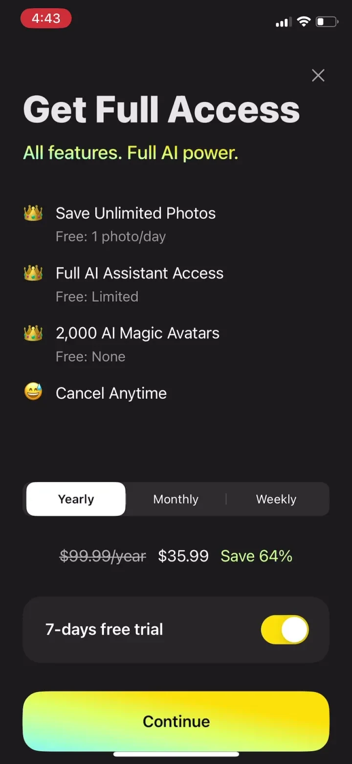 Lensa AI: Photo Editor screenshot 3