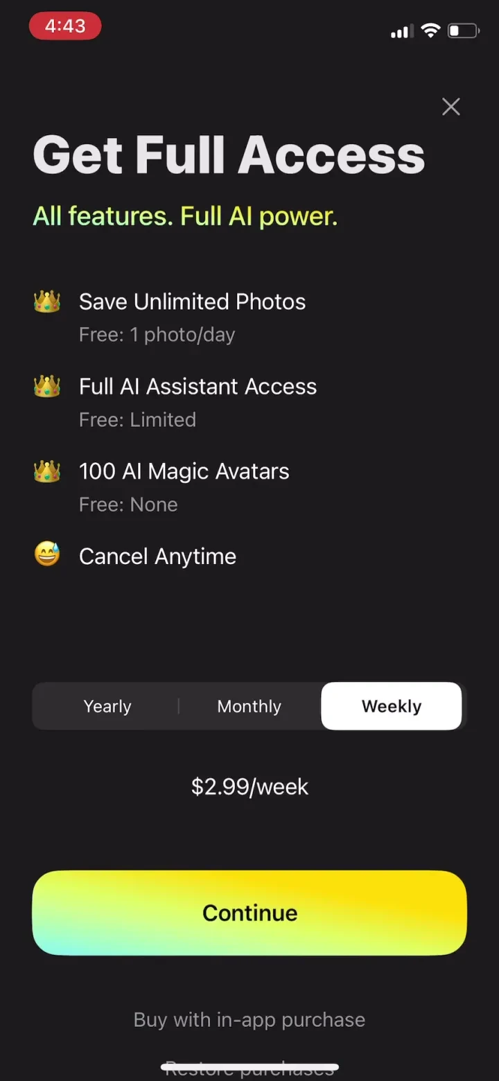 Lensa AI: Photo Editor screenshot 4