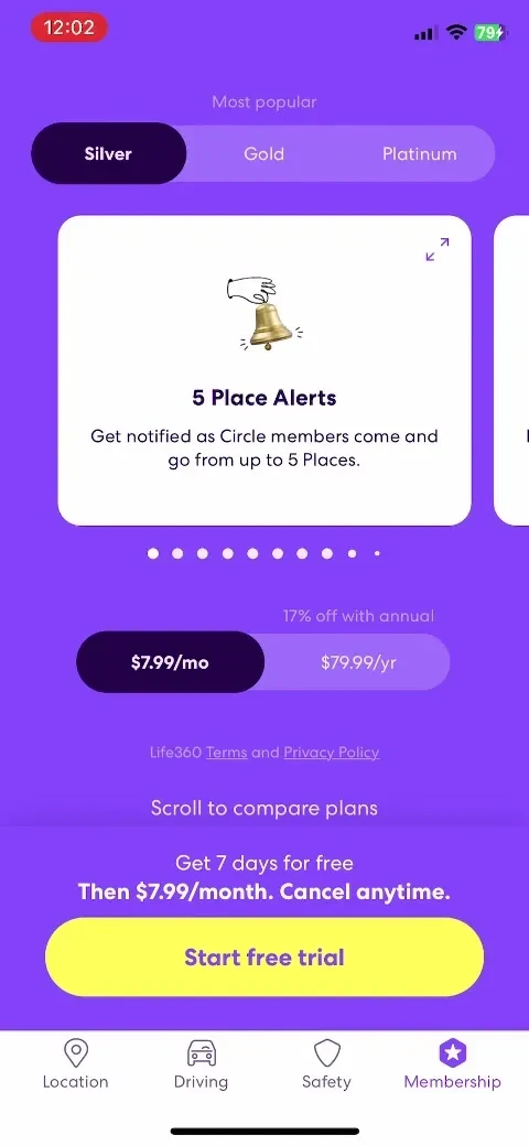 Life360: Family Safety &amp; GPS screenshot 3