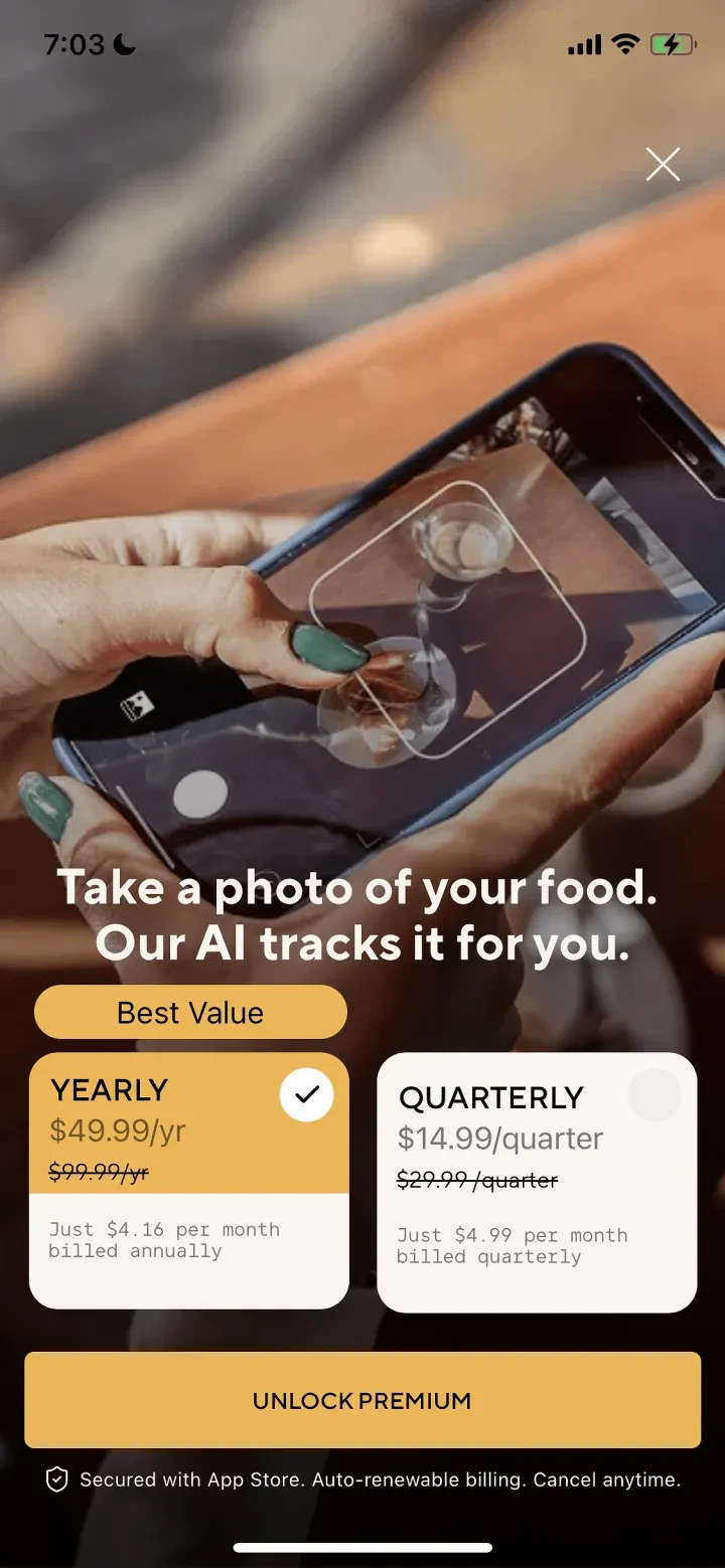 Lifesum: AI Calorie Counter screenshot 3