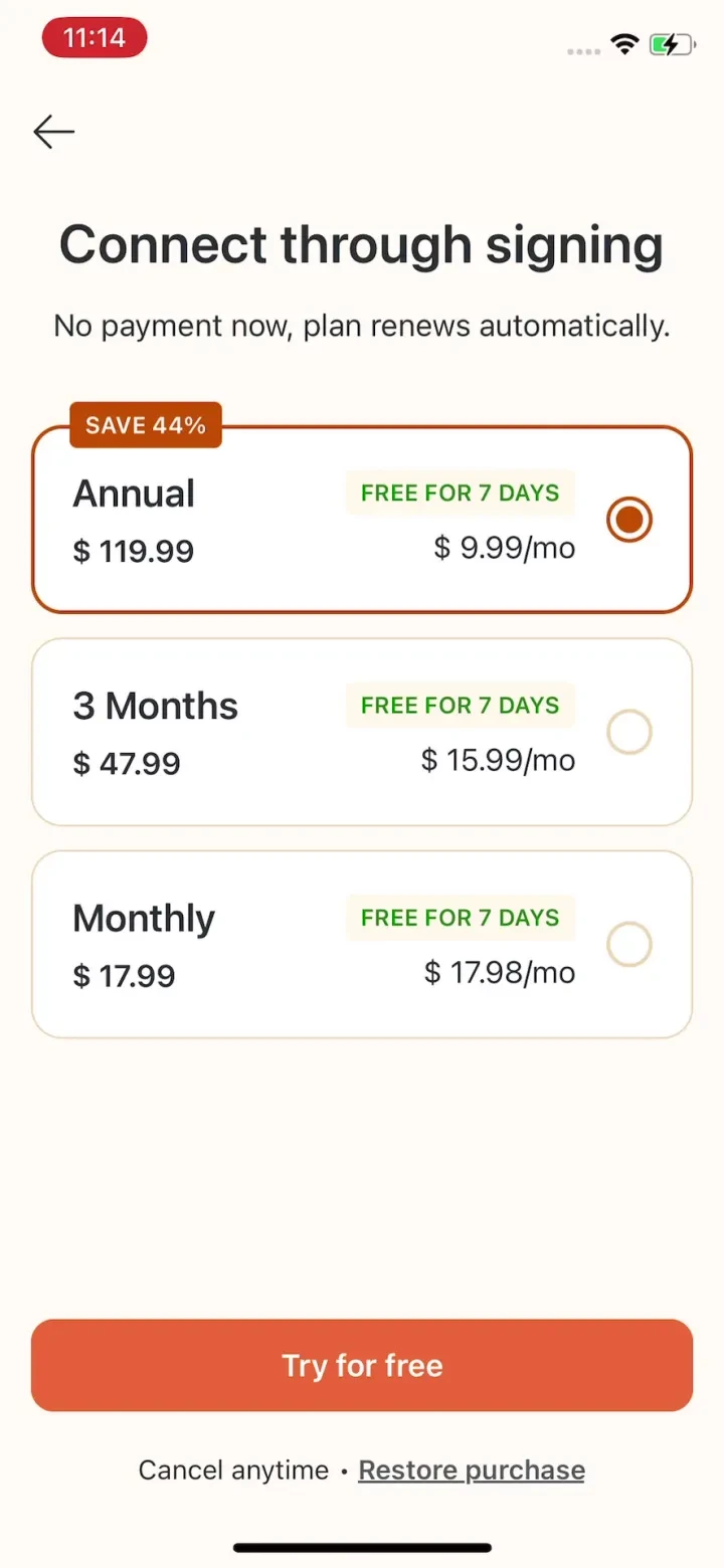 Lingvano - Learn Sign Language paywall screenshot