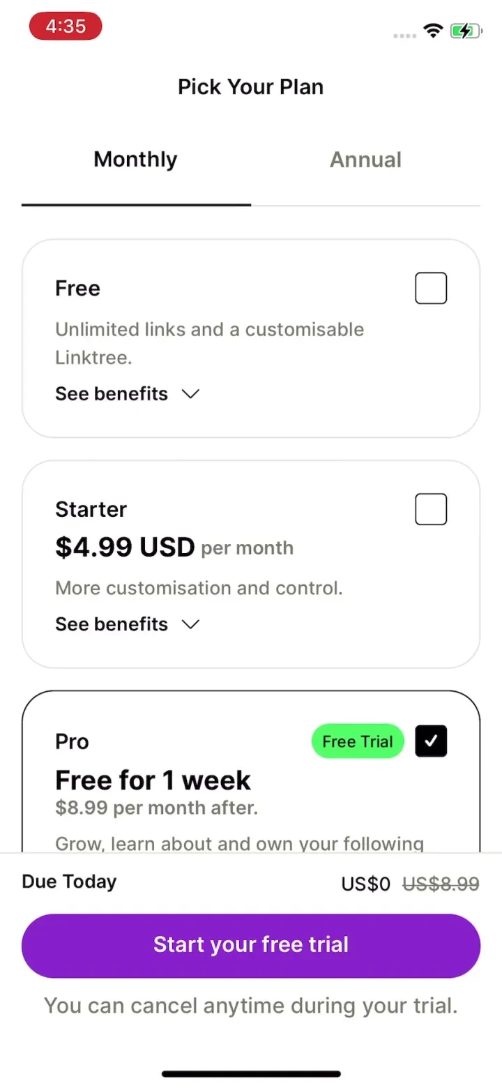 Linktree: Link in Bio Creator screenshot 3