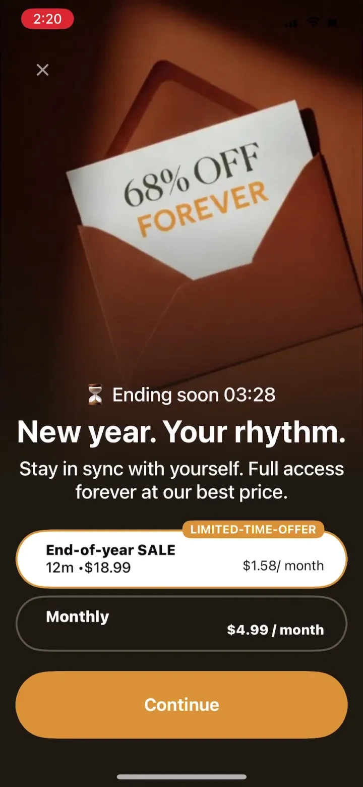 Lively - Period Tracker, Cycle paywall screenshot