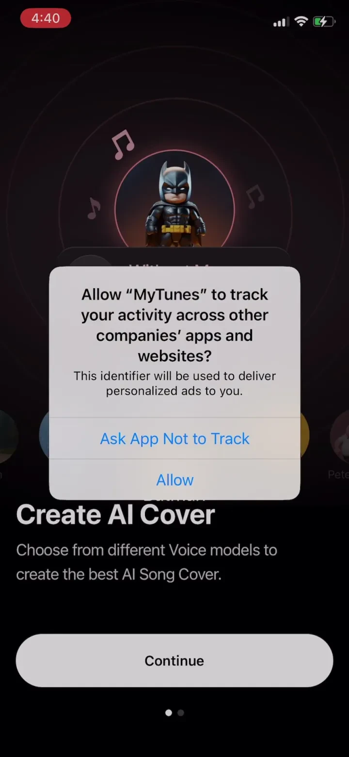 MyTunes : AI Music Generator screenshot 4