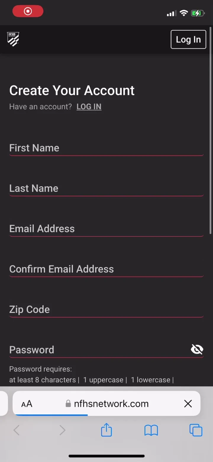 NFHS Network screenshot 4