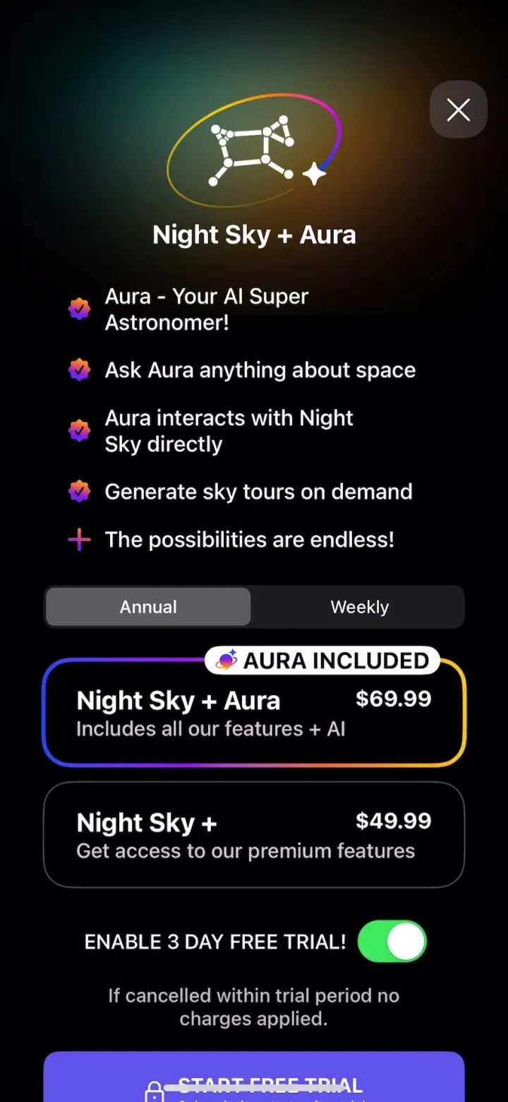 Night Sky screenshot 4