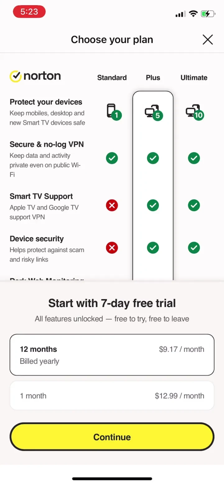 Norton VPN – Fast &amp; Secure screenshot 3