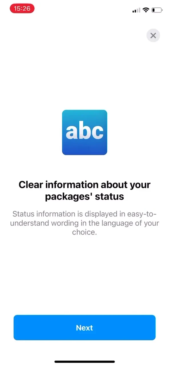 Package tracker: Parcels Hub screenshot 4