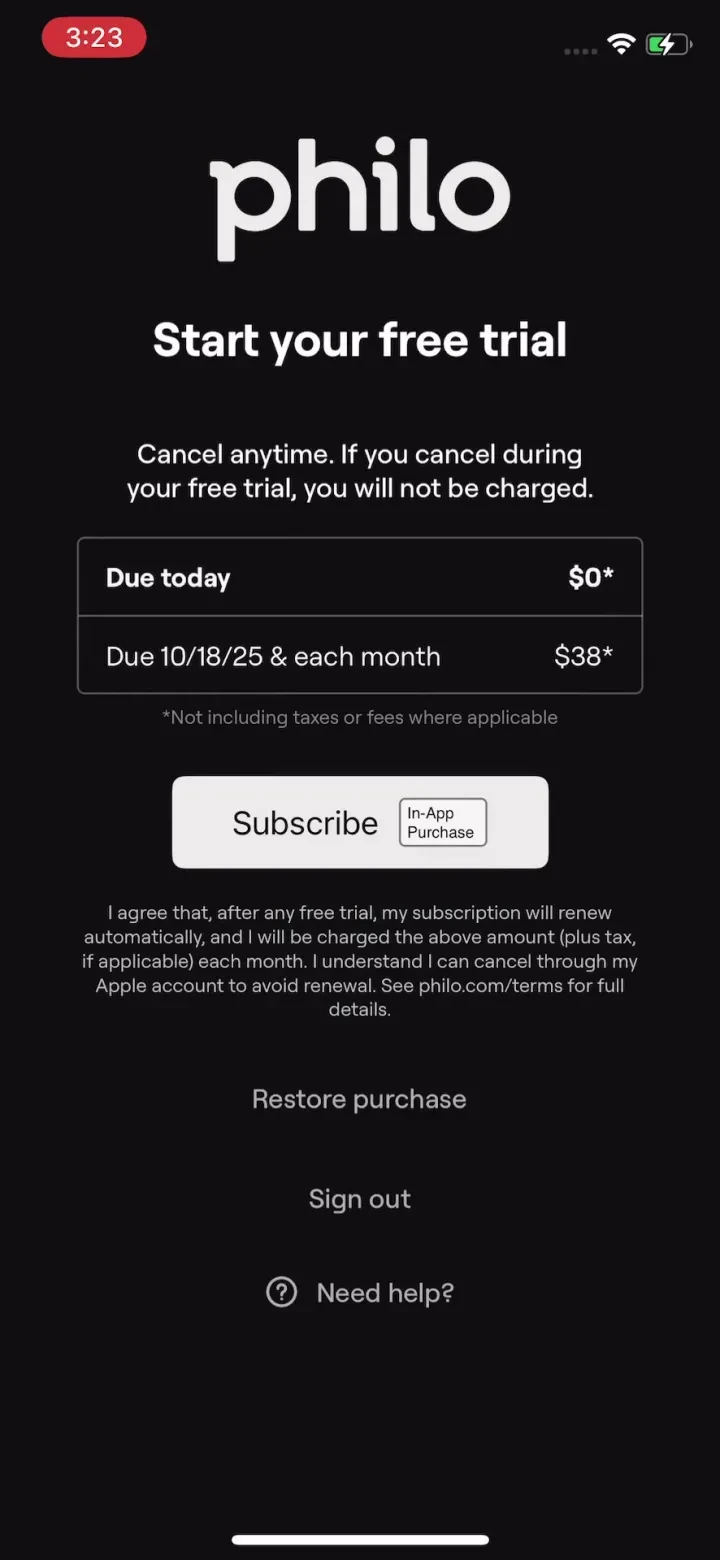 Philo: Shows, Movies &amp; Live TV screenshot 3