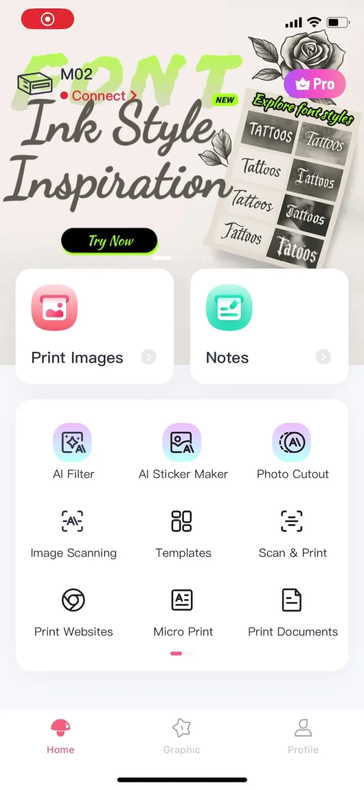 Phomemo screenshot 4