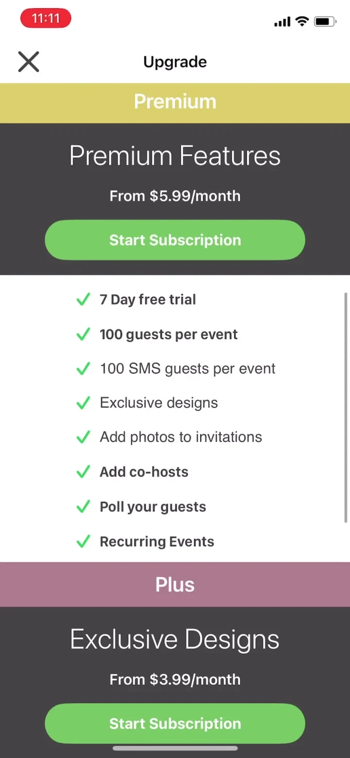 Punchbowl: Invitations &amp; Cards screenshot 3