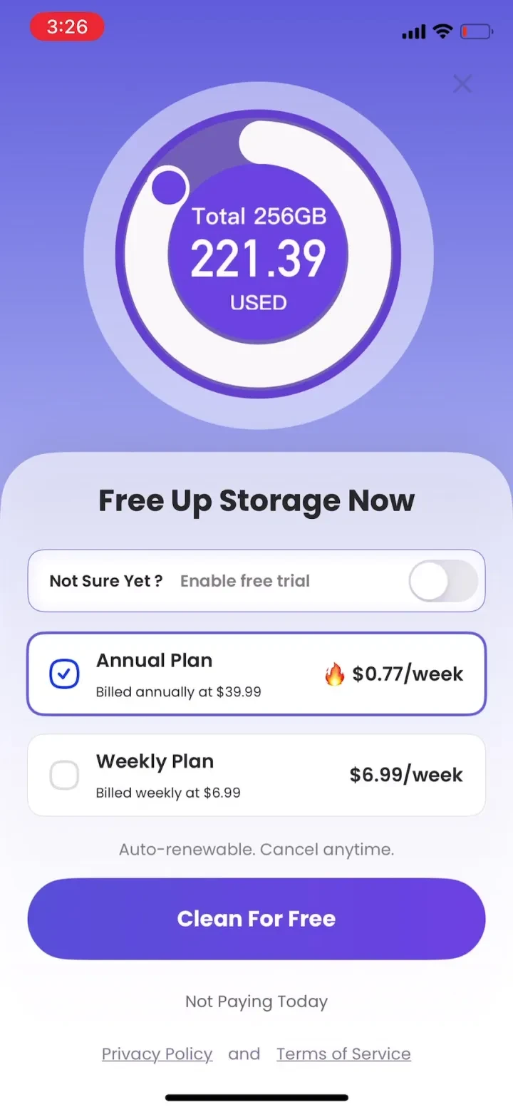Pure Cleaner: Clean Storage screenshot 4