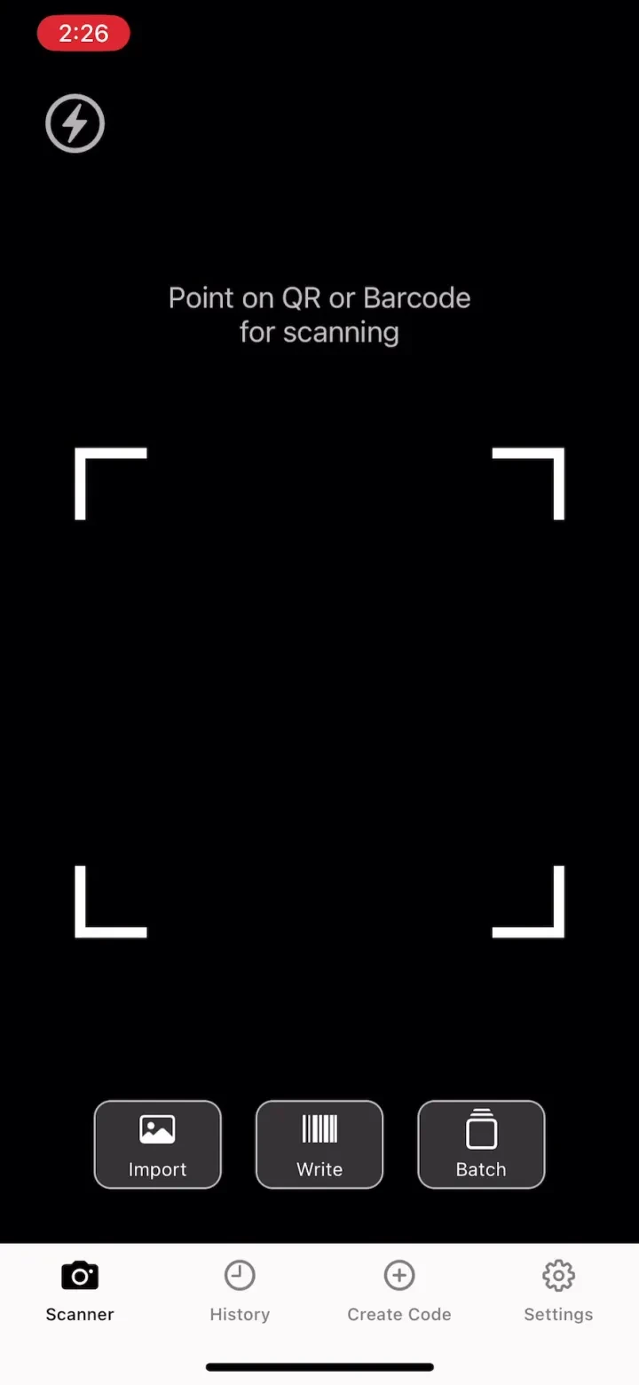 QR Code &amp; Barcode Scanner app. screenshot 3