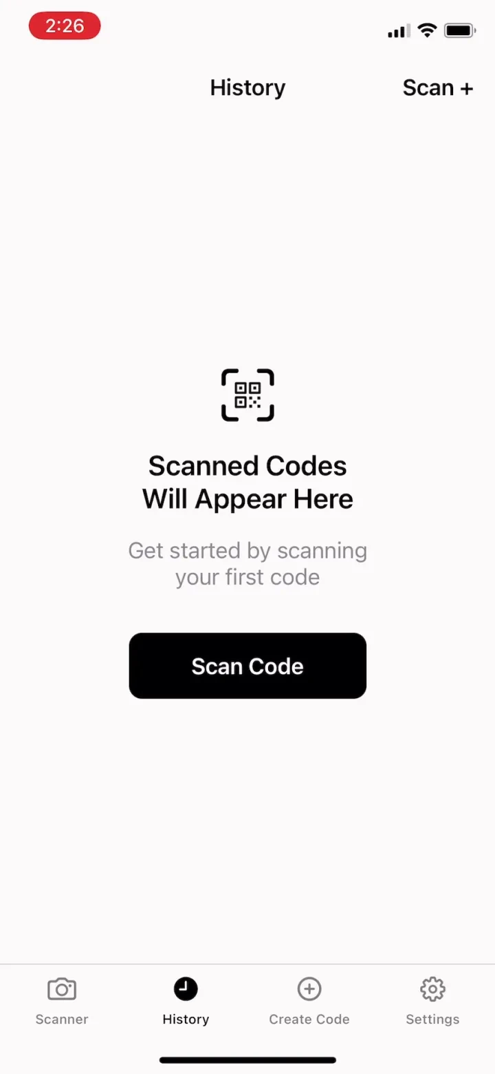 QR Code &amp; Barcode Scanner app. screenshot 4