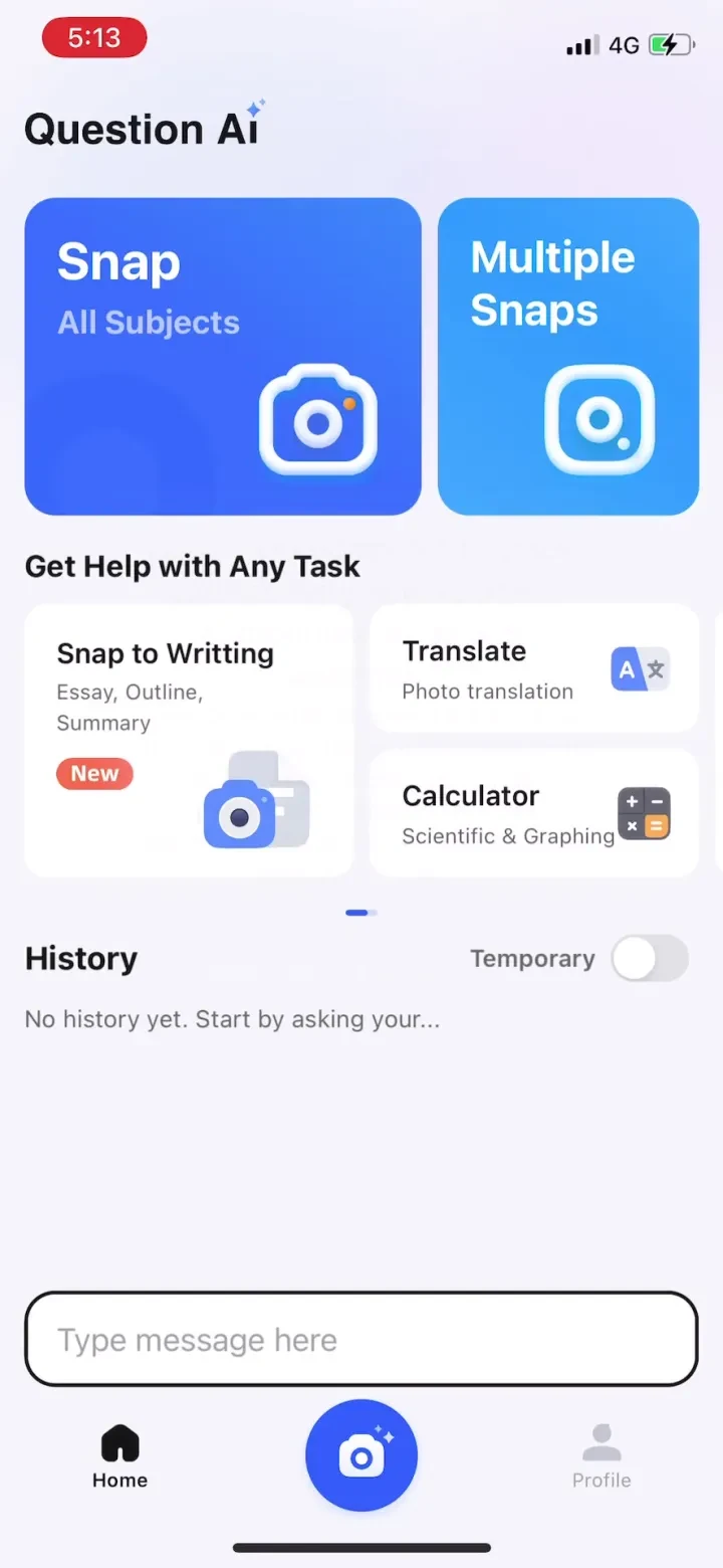 Question.AI-Math Calculator screenshot 4
