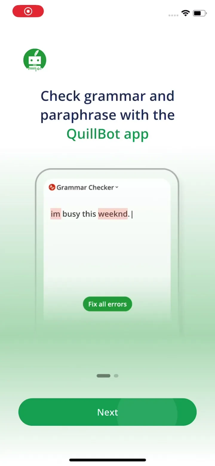 Quillbot-AI Writing &amp; Keyboard screenshot 3