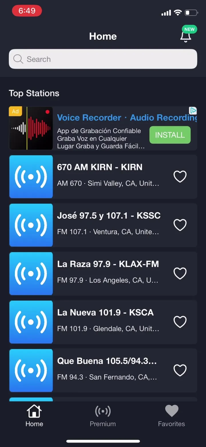 Radio‎‎ App screenshot 3