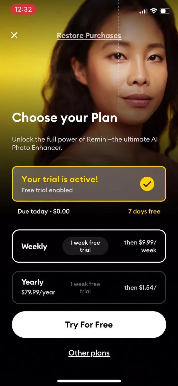 Remini - AI Photo Enhancer screenshot 4