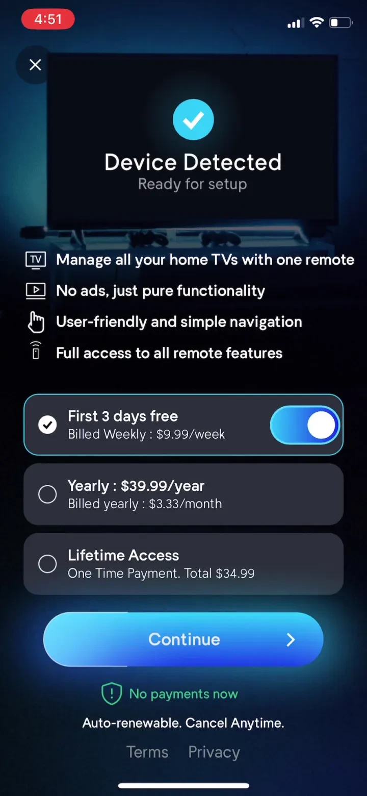 Remote for Samsung TV Smart screenshot 4