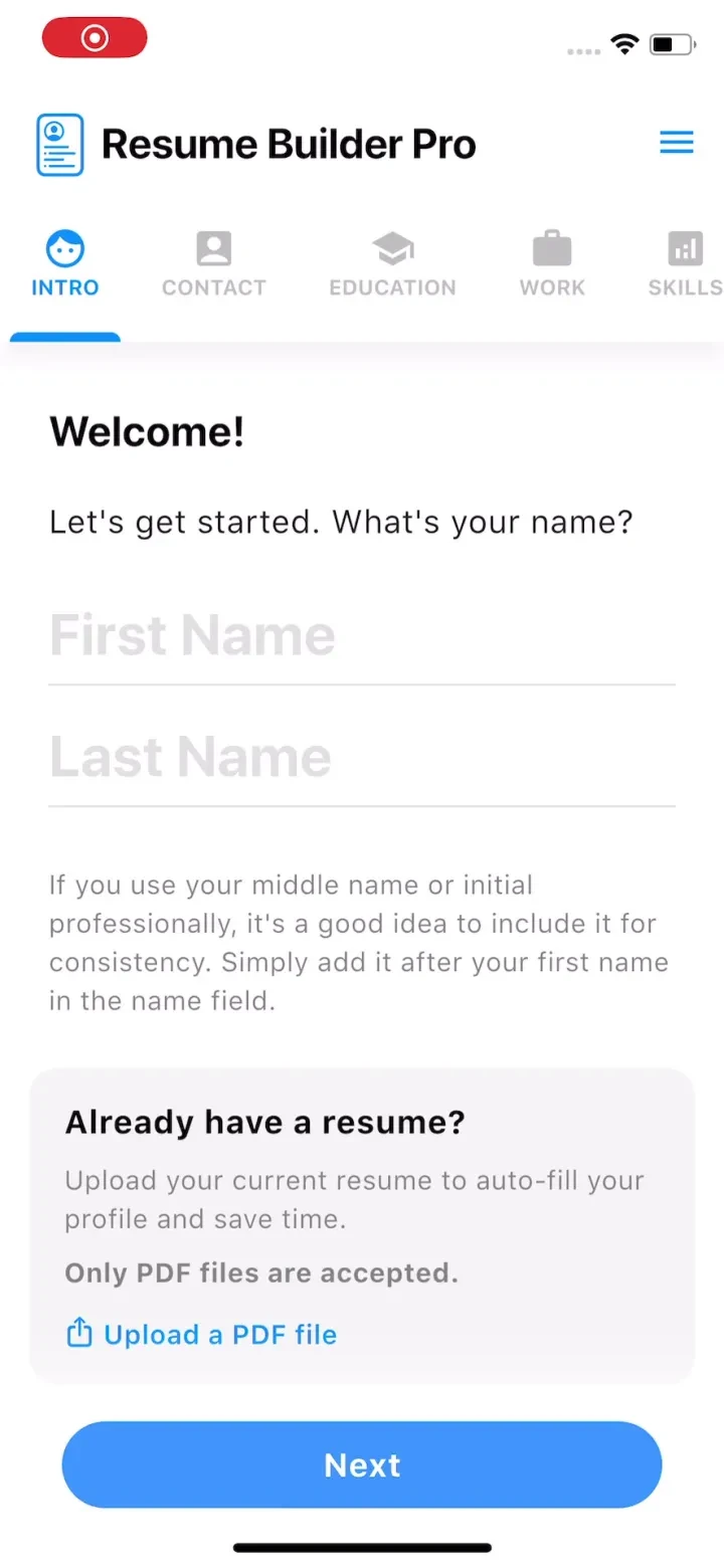 Resume Builder Pro with AI screenshot 4