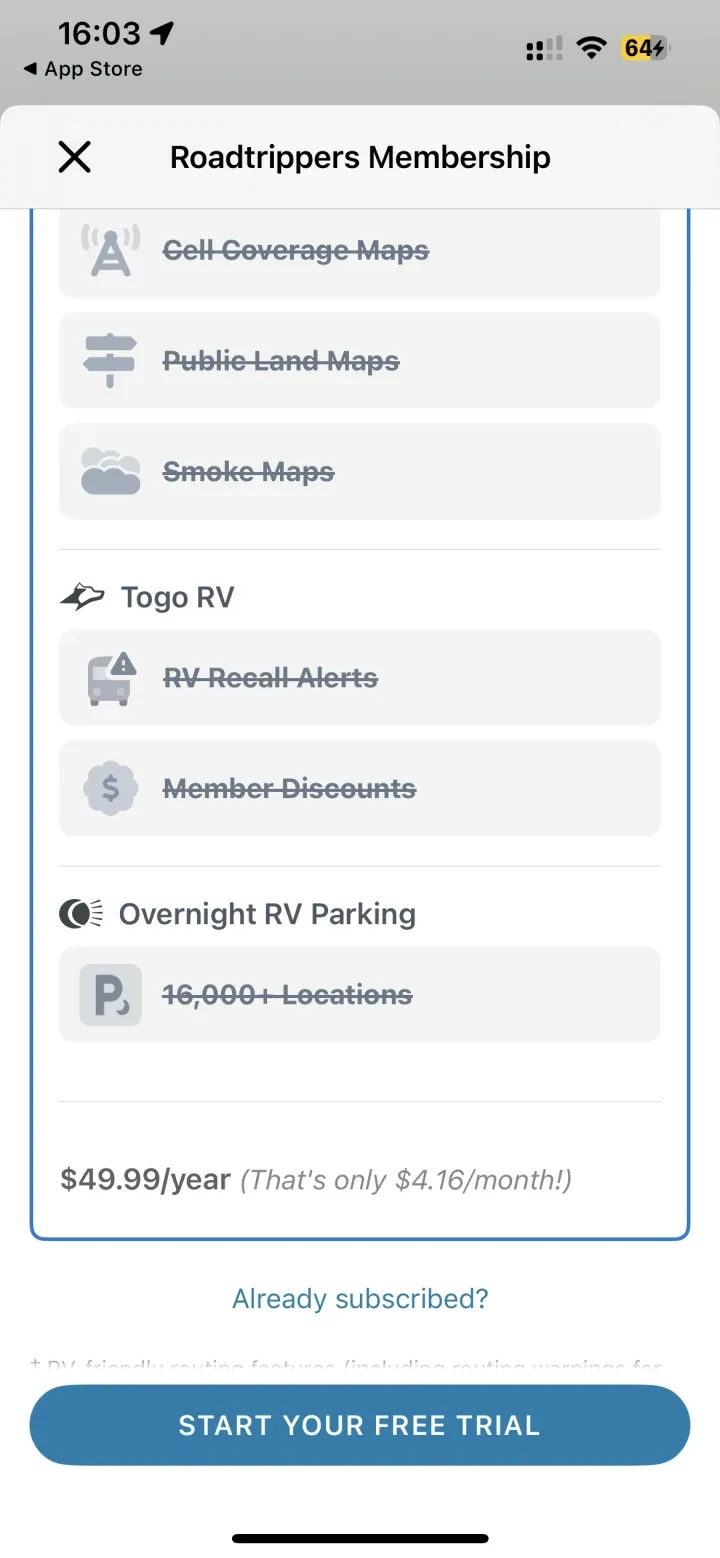 Roadtrippers - Trip Planner screenshot 4