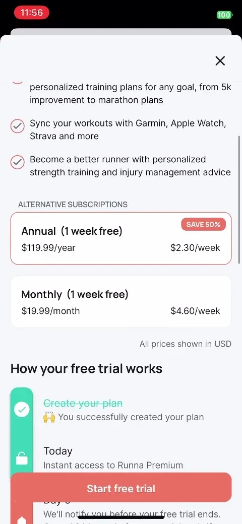 Runna: Running Plans &amp; Coach screenshot 3